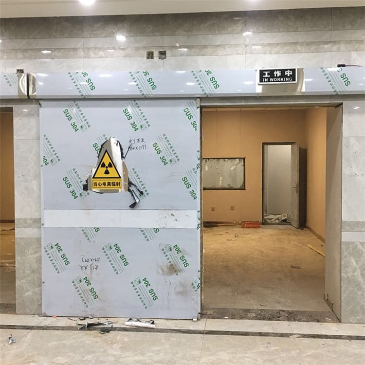汉中双扇电动防护铅门